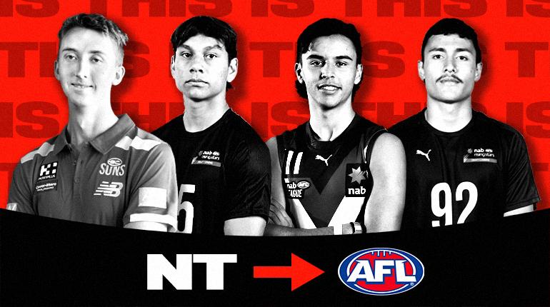 Four Territorians Join The AFL Ranks