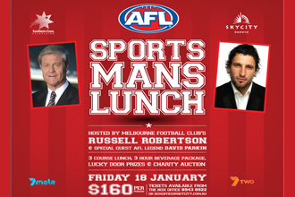 SkyCity AFL Luncheon with Robbo and Parko