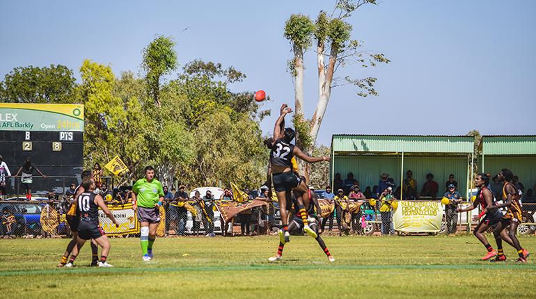 Action from 2019 BAFL Grand Final