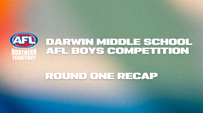 Darwin Middle School AFL Comp Recap RD1