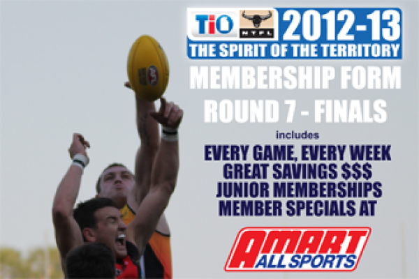 Save $$$ Purchase your discounted NTFL Membership Today