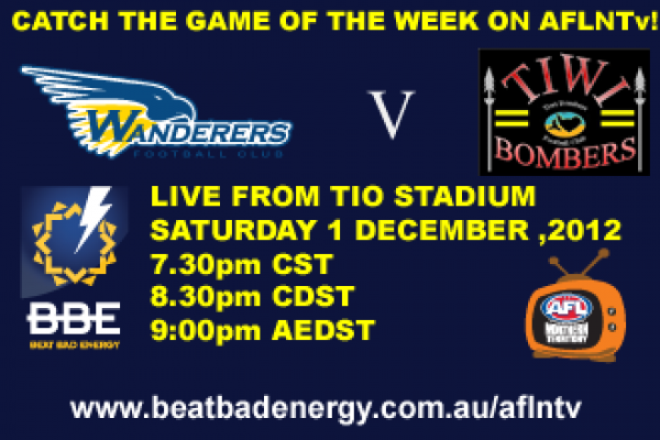 AFLNTv! Rd 9 - Wanderers v Tiwi Bombers