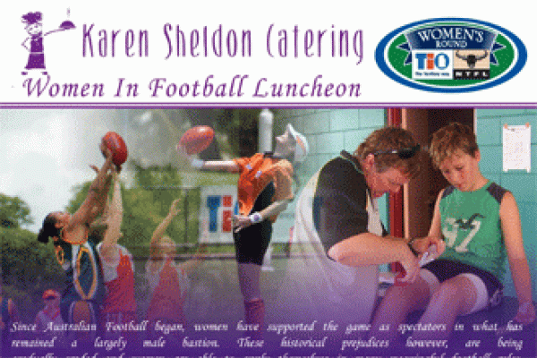 Karen Sheldon Catering Women in Football Luncheon