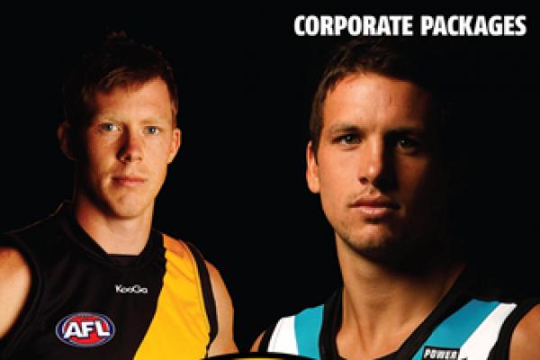 CORPORATE PACKAGES FOR ROUND 10 AVAILABLE NOW! 
