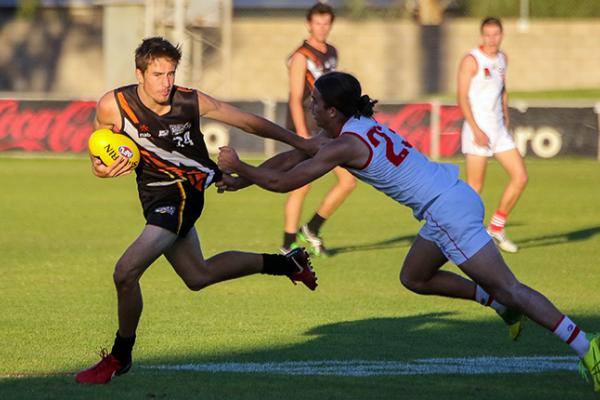 U18s in action during Round 4